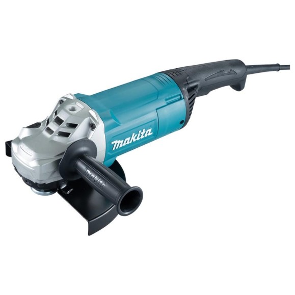 Угловая шлифовальная машина Makita 230 мм, 2700 Вт, 6600 об., расцепляющая муфта, 6.1 кг GA9082