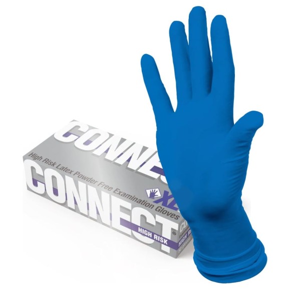 Латексные перчатки повышенной прочности CONNECT 50 шт., размер XL CТ0000003301 Латексные перчатки повышенной прочности CONNECT 50 шт., размер XL CТ0000003301