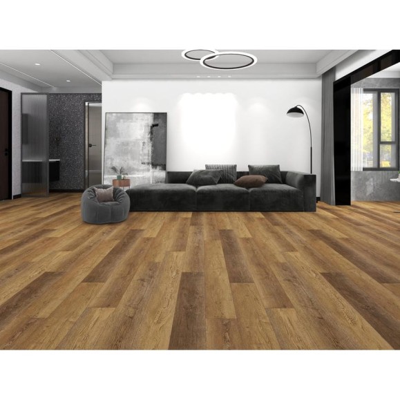Ламинат Floorwood SPC Uantroo 0.5 мм, 43 класс, 4V 1220x228x5 мм, c подложкой, Дуб Томсон/Thomson Oak, 2.23 кв.м 8804 Ламинат Floorwood SPC Uantroo 0.5 мм, 43 класс, 4V 1220x228x5 мм, c подложкой, Дуб Томсон/Thomson Oak, 2.23 кв.м 8804