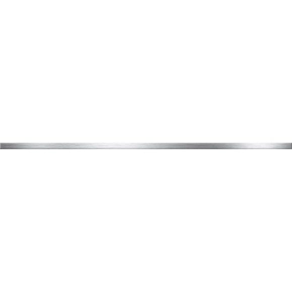 Бордюр Eletto Ceramica 2x70 см stainless steel silver 1 шт. 837451006 Бордюр Eletto Ceramica 2x70 см stainless steel silver 1 шт. 837451006