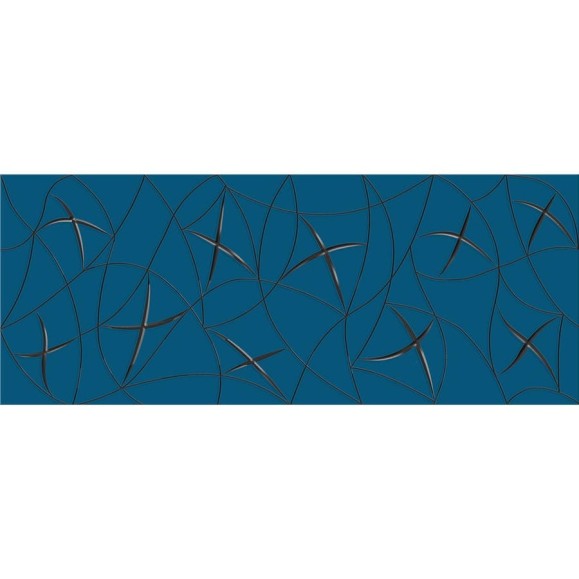 Декор Azori Ceramica vela indigo stella, 20.1x50.5 см, 1 шт. 587082002