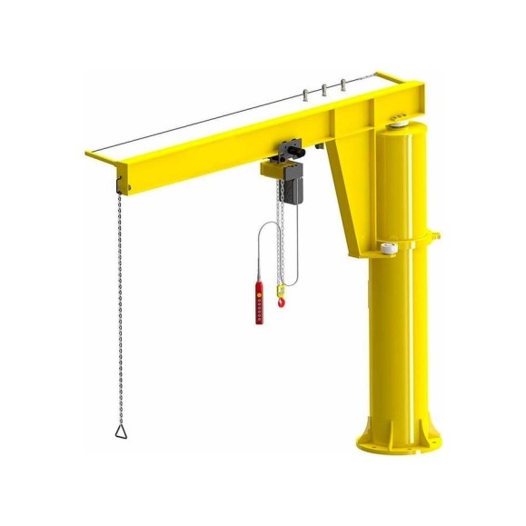 Консольно-поворотный кран TOR г/п 2 т, 360 (Rmin=0,5 м, Rmax=4 м, H=2,5 м) с ручным поворотом консоли, без тали 1021795 Консольно-поворотный кран TOR г/п 2 т, 360 (Rmin=0,5 м, Rmax=4 м, H=2,5 м) с ручным поворотом консоли, без тали 1021795
