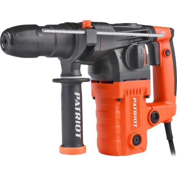 Перфоратор PATRIOT RH 327 SDS+, мощность 1350 Вт, 4.7 Дж, 3 режима работы, макс.диаметр 30мм, набор буров и долот, глубиномер, кейс 140301337 Перфоратор PATRIOT RH 327 SDS+, мощность 1350 Вт, 4.7 Дж, 3 режима работы, макс.диаметр 30мм, набор буров и долот, глубиномер, кейс 140301337