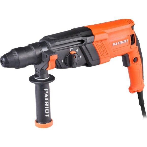 Перфоратор PATRIOT RH 287Q SDS+, мощность 1065 Вт, 3.2 Дж, 3 режима работы, быстросменный патрон QCC, макс.диаметр 28 мм, набор буров и долот, глубиномер, кейс 140301331 Перфоратор PATRIOT RH 287Q SDS+, мощность 1065 Вт, 3.2 Дж, 3 режима работы, быстросменный патрон QCC, макс.диаметр 28 мм, набор буров и долот, глубиномер, кейс 140301331