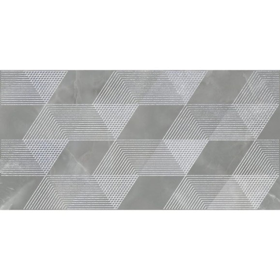 Декор Azori Ceramica opale grey geometria, 31.5x63 см, 1 шт. 588912001 Декор Azori Ceramica opale grey geometria, 31.5x63 см, 1 шт. 588912001
