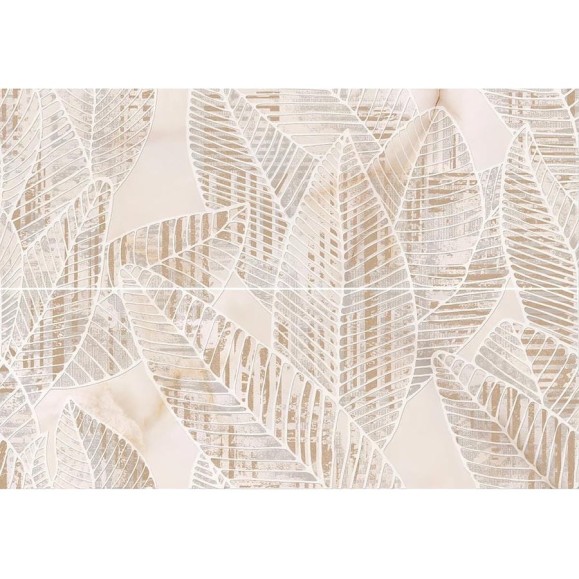 Панно Eletto Ceramica rosa portogallo 48,4x70 см комплект из 2 плиток 588382001 Панно Eletto Ceramica rosa portogallo 48,4x70 см комплект из 2 плиток 588382001