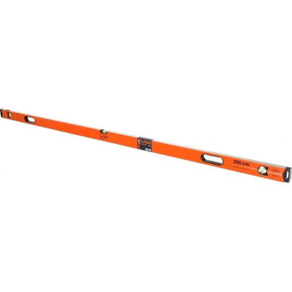 Уровень Tulips tools 3 глазка, магнит, рукоятки, 200 см II13-727 Уровень Tulips tools 3 глазка, магнит, рукоятки, 200 см II13-727