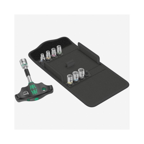 Набор инструментов WERA Kraftform Kompakt 400 RA Set 2, 9 предметов WE-023470