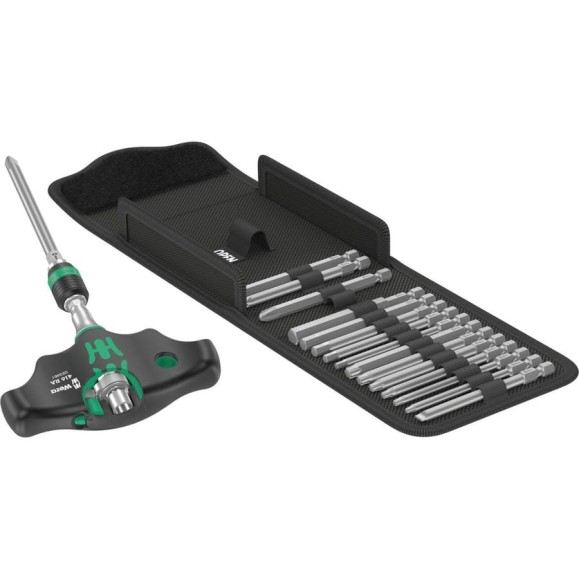 Набор инструментов WERA Kraftform Kompakt 400 RA Set 1, 17 предметов WE-023471 Набор инструментов WERA Kraftform Kompakt 400 RA Set 1, 17 предметов WE-023471