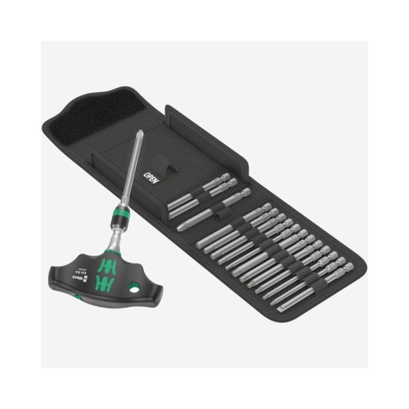 Набор инструментов WERA Kraftform Kompakt 400 RA Imperial Set 1, 17 предметов WE-057473 Набор инструментов WERA Kraftform Kompakt 400 RA Imperial Set 1, 17 предметов WE-057473