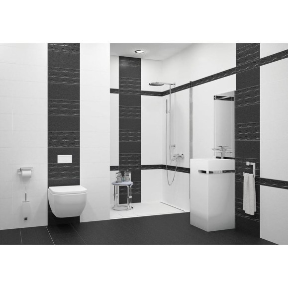 Плитка Azori Ceramica дефиле бьянка, 20.1x40.5 см, 502191201 Плитка Azori Ceramica дефиле бьянка, 20.1x40.5 см, 502191201