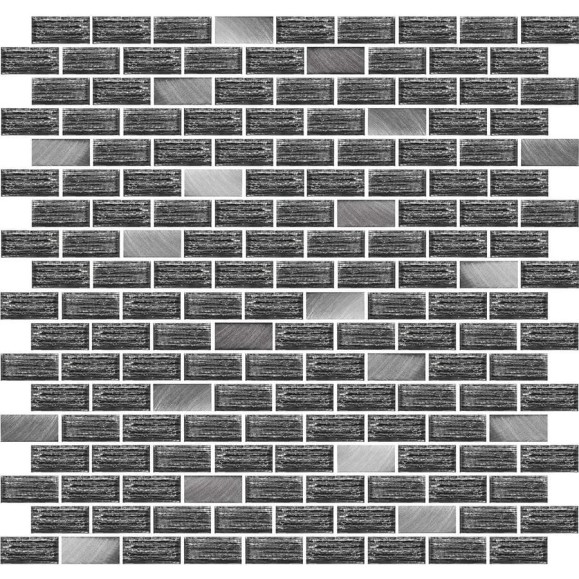 Мозаика Azori Ceramica devore gris, 30x30.4 см, 1 шт. 587423002 Мозаика Azori Ceramica devore gris, 30x30.4 см, 1 шт. 587423002
