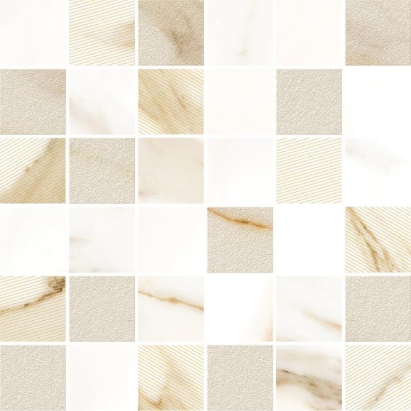 Мозаика Azori Ceramica calacatta royal mosaic, 30x30 см, 1 шт. 588143001 Мозаика Azori Ceramica calacatta royal mosaic, 30x30 см, 1 шт. 588143001