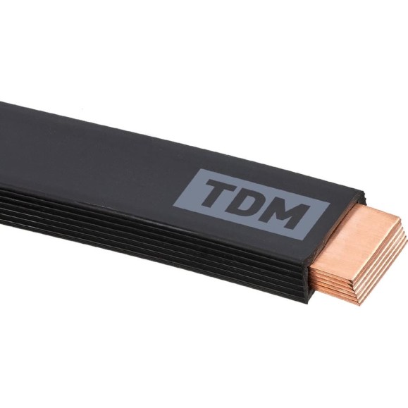 Шина TDM ELECTRIC медная гибкая изолированная ШМГ 6х(32x1), 2м, SQ0841-0006 Шина TDM ELECTRIC медная гибкая изолированная ШМГ 6х(32x1), 2м, SQ0841-0006
