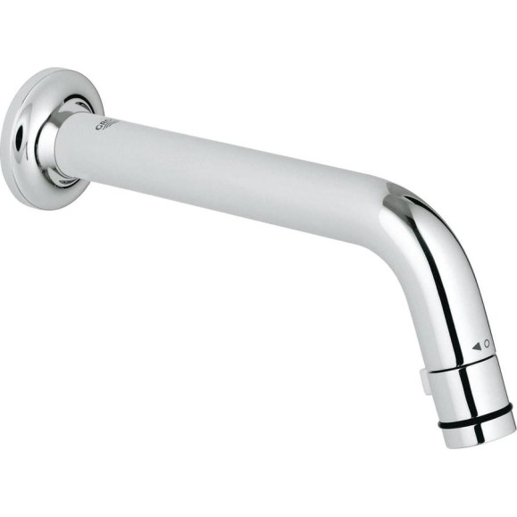 Вентиль для раковины GROHE Universal настенный, без функции смесителя, вынос 185 мм, хром 20203000 Вентиль для раковины GROHE Universal настенный, без функции смесителя, вынос 185 мм, хром 20203000