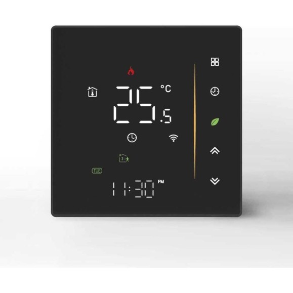 Термостат Zigbee Smart Thermostat Moes ZHT-006-GB-BK-MS Термостат Zigbee Smart Thermostat Moes ZHT-006-GB-BK-MS