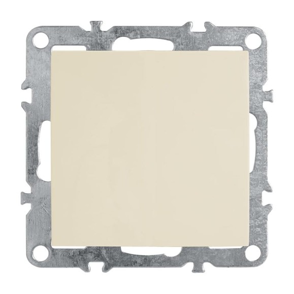 1-клавишный выключатель STEKKER механизм, PSW10-9103-02, 250В, 10А, серия Эрна, слоновая кость 39322