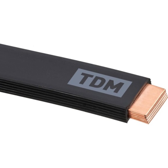 Медная гибкая изолированная шина TDM ELECTRIC ШМГ 5х(32x1), 2м, SQ0841-0005 Медная гибкая изолированная шина TDM ELECTRIC ШМГ 5х(32x1), 2м, SQ0841-0005