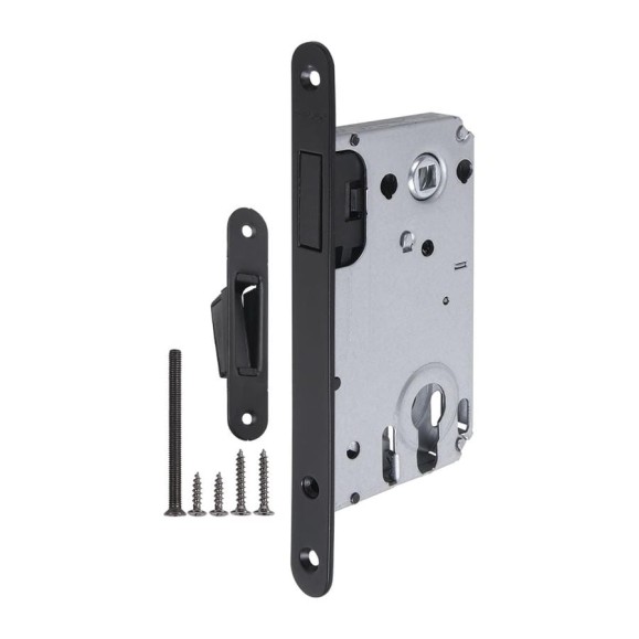 Корпус замка FUARO MAGN5300-M-C (5300-M-C) BL черный 46293 Корпус замка FUARO MAGN5300-M-C (5300-M-C) BL черный 46293