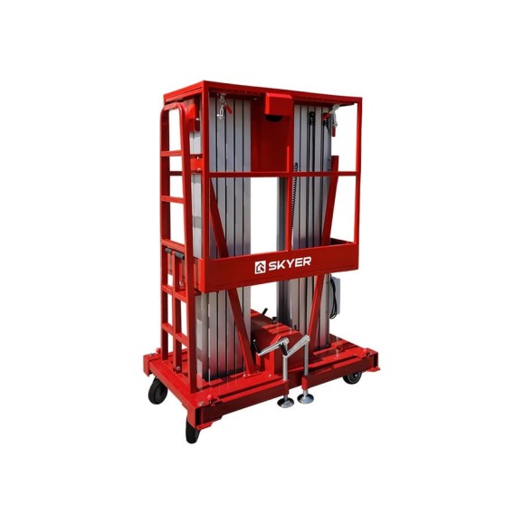 Двухместный телескопический подъемник SKYER высота подъема 8 м, 220 в GTWY8-200S AC Двухместный телескопический подъемник SKYER высота подъема 8 м, 220 в GTWY8-200S AC