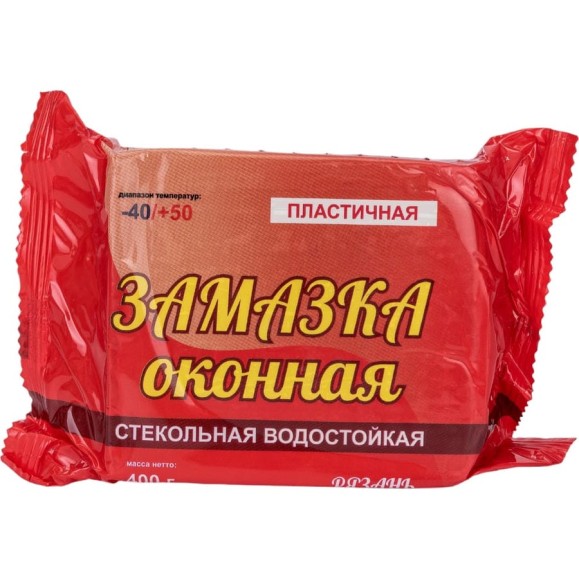 Замазка оконная пластичная ЛЕТО 400 г 9948 Замазка оконная пластичная ЛЕТО 400 г 9948