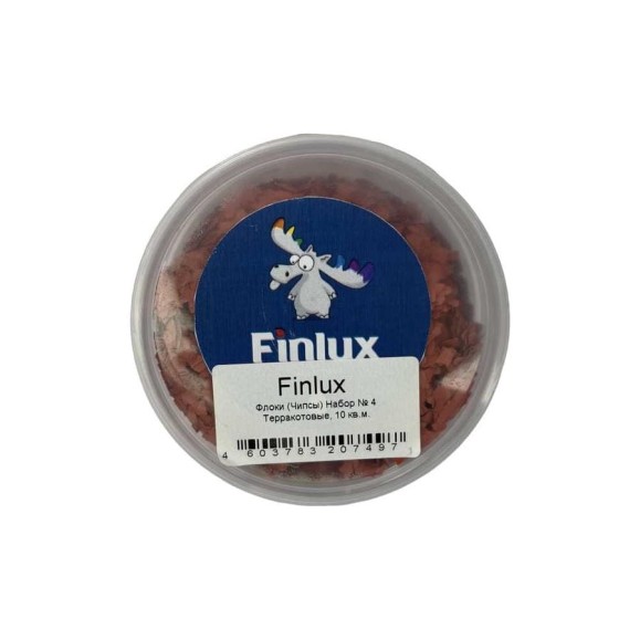 Флоки Finlux Набор Набор № 4 терракотовые, 10 кв. м, 0.1 кг 4603783207497 Флоки Finlux Набор Набор № 4 терракотовые, 10 кв. м, 0.1 кг 4603783207497