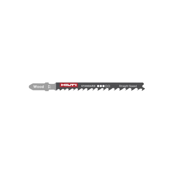 Полотно P 77 Wood Speed 5 шт. для лобзика HILTI 2332301 Полотно P 77 Wood Speed 5 шт. для лобзика HILTI 2332301
