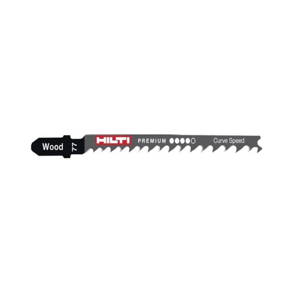 Полотно SP 77 Wood curv 25 шт. для лобзика HILTI 2332309 Полотно SP 77 Wood curv 25 шт. для лобзика HILTI 2332309
