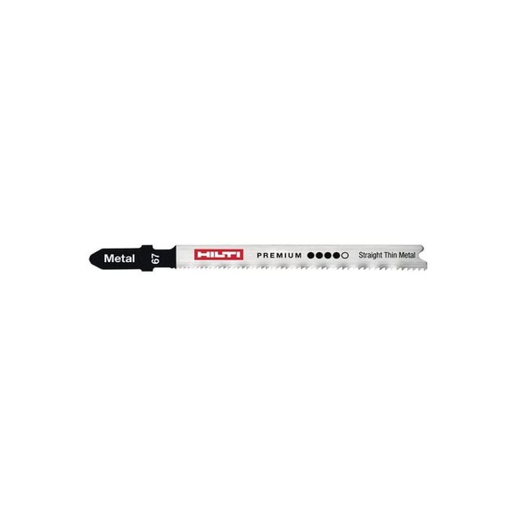 Полотно SP 67 Thin Metal 5 шт. для лобзика HILTI 2332322 Полотно SP 67 Thin Metal 5 шт. для лобзика HILTI 2332322