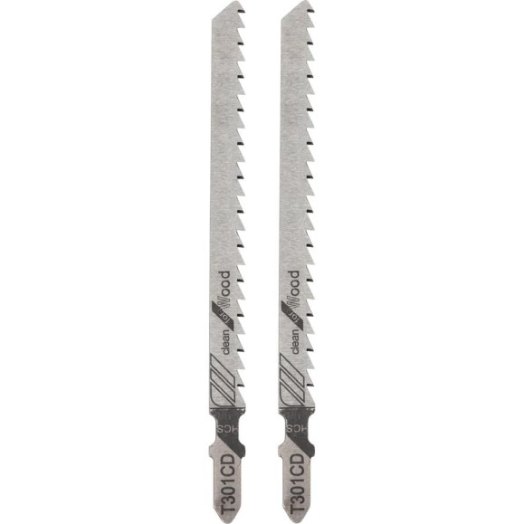 Пилка для электролобзика по дереву T301CD 115 мм, 8 з/д, 6-60 мм, 2 шт KRANZ KR-92-0307 Пилка для электролобзика по дереву T301CD 115 мм, 8 з/д, 6-60 мм, 2 шт KRANZ KR-92-0307