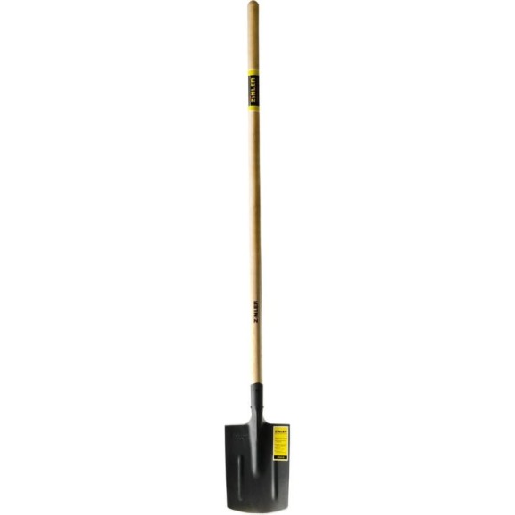 Штыковая прямоугольная лопата с деревянным черенком ZINLER Z1.8H6 ЛШПЧ6 Штыковая прямоугольная лопата с деревянным черенком ZINLER Z1.8H6 ЛШПЧ6