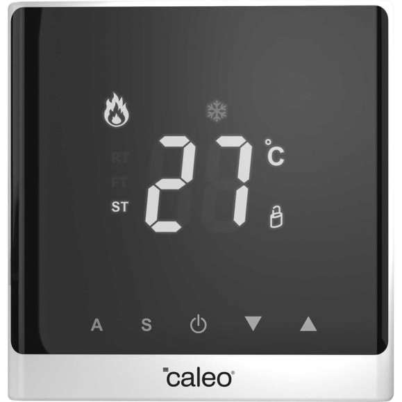 Терморегулятор Caleo C732 белый, встраиваемый, цифровой, 3.5 кВт 0К-00000780 Терморегулятор Caleo C732 белый, встраиваемый, цифровой, 3.5 кВт 0К-00000780