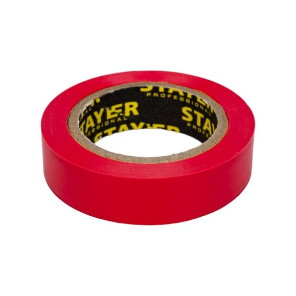 Изолента STAYER Protect-10 ПВХ10м (0,13х15 мм), красная 12291-R Изолента STAYER Protect-10 ПВХ10м (0,13х15 мм), красная 12291-R