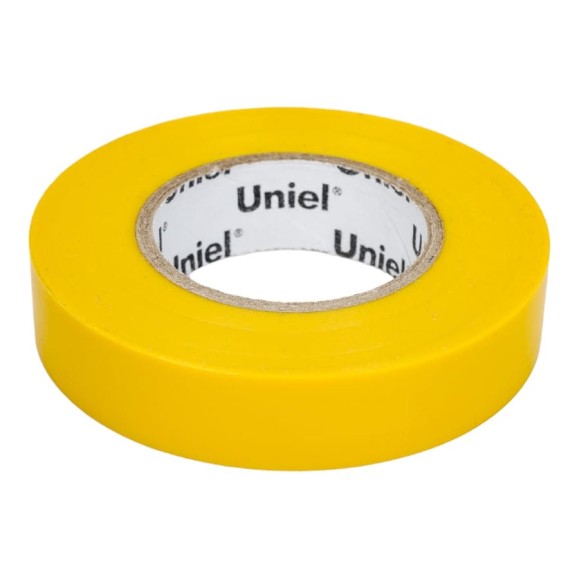 Изоляционная лента Uniel 20/15/10 YEL UIT-135P 04506 Изоляционная лента Uniel 20/15/10 YEL UIT-135P 04506