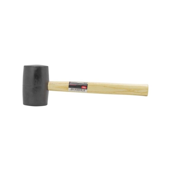 Резиновая киянка с деревянной ручкой Forsage 680 г, Ø65 мм F-1803240(48178) Резиновая киянка с деревянной ручкой Forsage 680 г, Ø65 мм F-1803240(48178)