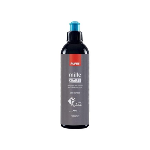 Паста полировальная MILLE COARSE грубая 0.25 л RUPES 9.BGCOARSE250/6