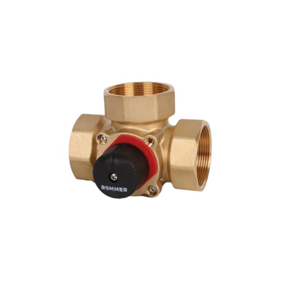 3-х ходовой смесительный клапан ROMMER 2, kvs 40 Rvm-0003-040050 RG0091K407TPF9 3-х ходовой смесительный клапан ROMMER 2, kvs 40 Rvm-0003-040050 RG0091K407TPF9