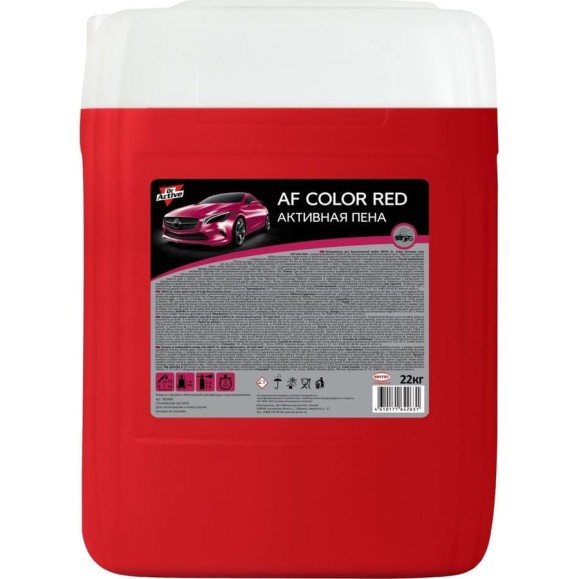 Пена активная для бесконтактной мойки dr. Active Af Color Red 22 кг Sintec 802900 Пена активная для бесконтактной мойки dr. Active Af Color Red 22 кг Sintec 802900