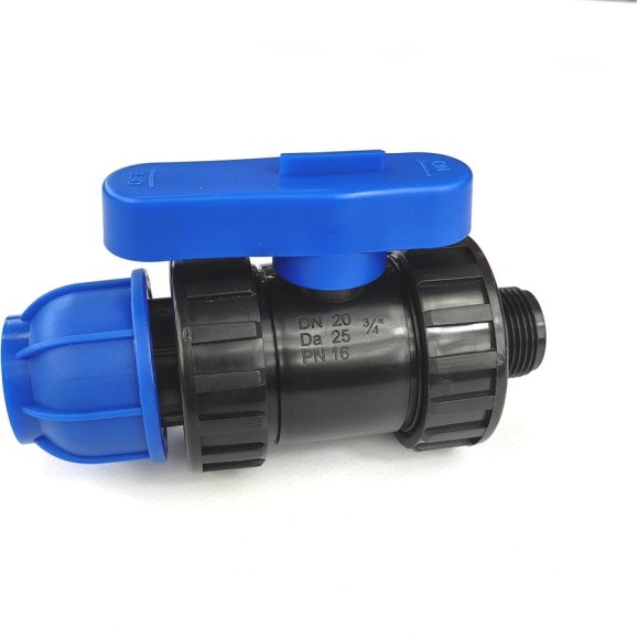 Кран BOUTTE ПНД 25-3/4НР, 12 шт 9275686 Кран BOUTTE ПНД 25-3/4НР, 12 шт 9275686