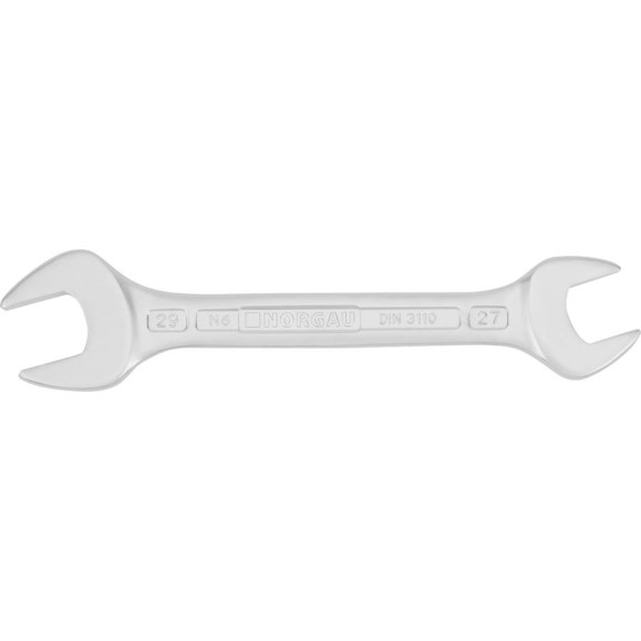 Двусторонний рожковый ключ NORGAU тип N6-27x29 27х29, длина 286 мм 060107238 Двусторонний рожковый ключ NORGAU тип N6-27x29 27х29, длина 286 мм 060107238