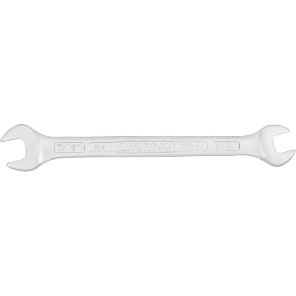 Двусторонний рожковый ключ NORGAU тип N6-3/8x7/16 /8x7/16", длина 156 мм 060107356 Двусторонний рожковый ключ NORGAU тип N6-3/8x7/16 /8x7/16", длина 156 мм 060107356
