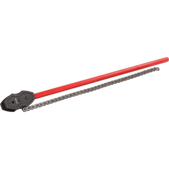 Двуконцевой двусторонний цепной трубный ключ REKON до 10" 029010 Двуконцевой двусторонний цепной трубный ключ REKON до 10" 029010
