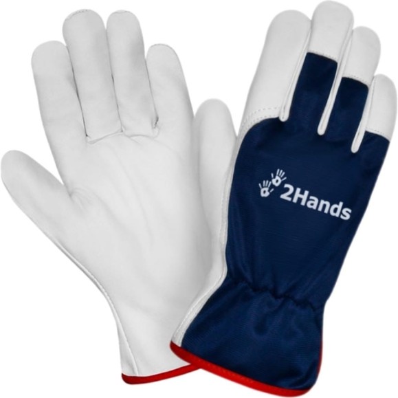 Перчатки 2Hands полиэстер/овечья кожа 0750- 9,5 Перчатки 2Hands полиэстер/овечья кожа 0750- 9,5