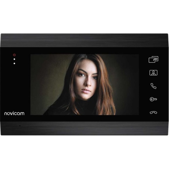 Видеодомофон Novicam dark magic 7c со встроенным модулем сопряжения 4777 Видеодомофон Novicam dark magic 7c со встроенным модулем сопряжения 4777