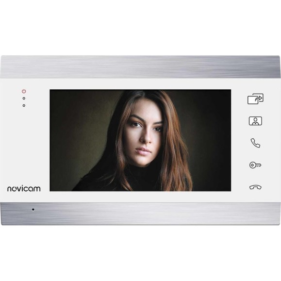ВидеодомофонNovicam white magic 7c со встроенным модулем сопряжения 4776 ВидеодомофонNovicam white magic 7c со встроенным модулем сопряжения 4776
