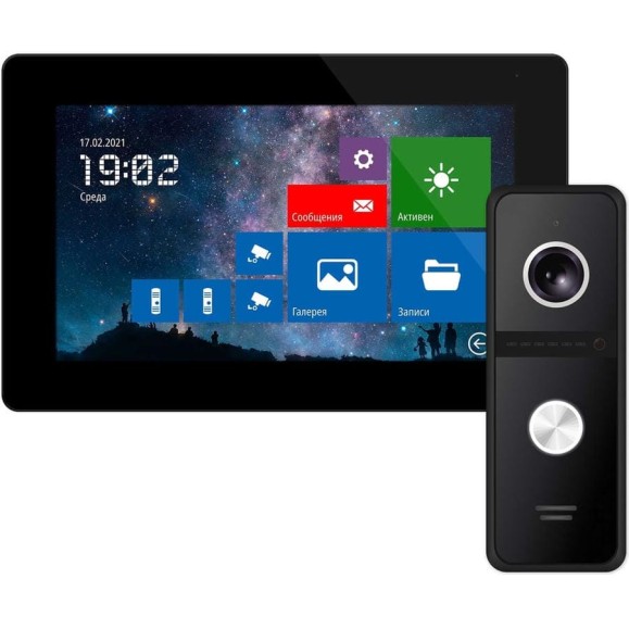 Комплект видеодомофона Novicam night freedom 7 fhd kit для квартиры, дома и офиса 4226 Комплект видеодомофона Novicam night freedom 7 fhd kit для квартиры, дома и офиса 4226