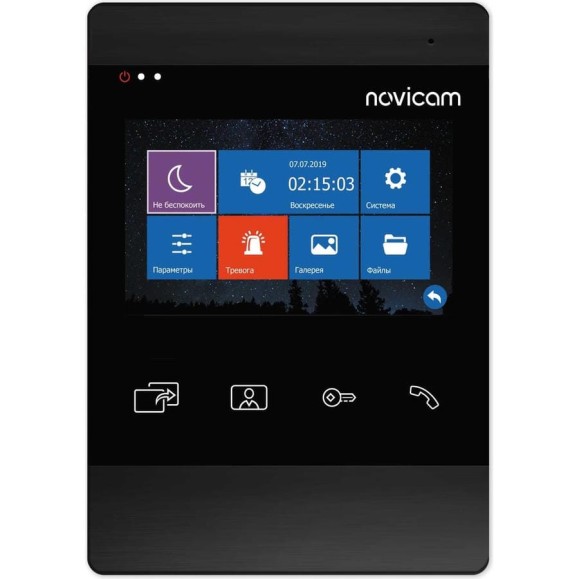 Видеодомофон Novicam dark magic 4 hd для квартиры, дома и офиса 4801 Видеодомофон Novicam dark magic 4 hd для квартиры, дома и офиса 4801