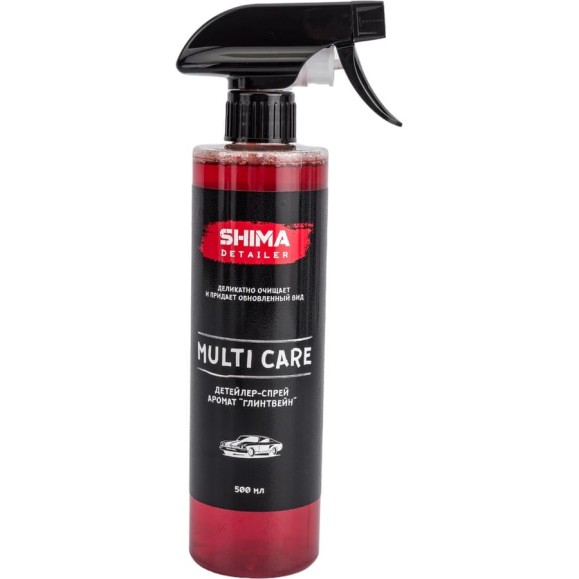 Полироль-спрей детейлинг SHIMA DETAILER MULTI CARE глинтвейн, 500 мл 4603740920285