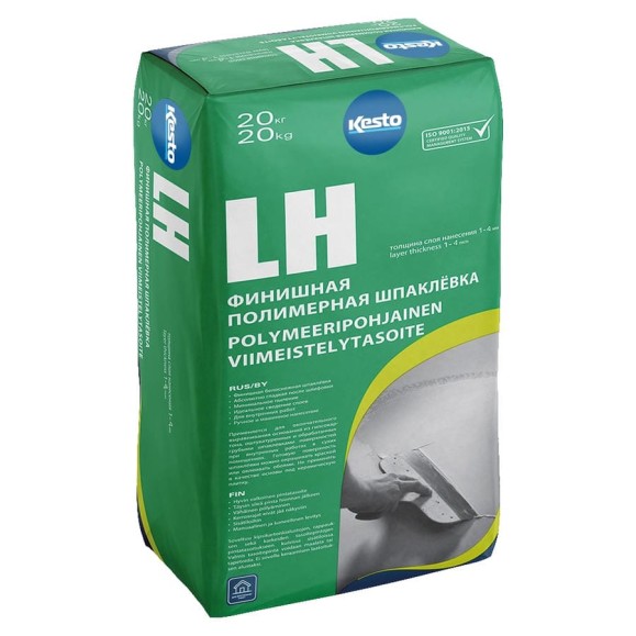 Полимерная шпаклевка Kesto Lh, 20 кг 80730
